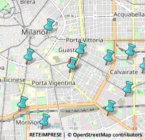 Mappa Via Orti, 20129 Milano MI, Italia (1.26)