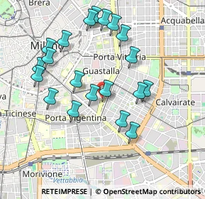 Mappa Via Orti, 20129 Milano MI, Italia (0.954)