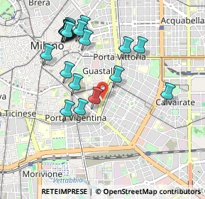 Mappa Via Orti, 20129 Milano MI, Italia (1.014)