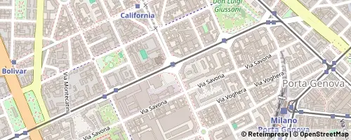 Mappa Milão