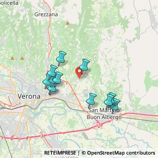 Mappa Via dei Tigli, 37141 Verona VR, Italia (3.4275)