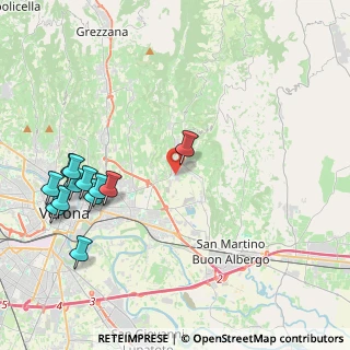 Mappa Via dei Tigli, 37141 Verona VR, Italia (5.01417)