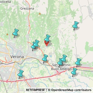 Mappa Via dei Tigli, 37141 Verona VR, Italia (4.68364)
