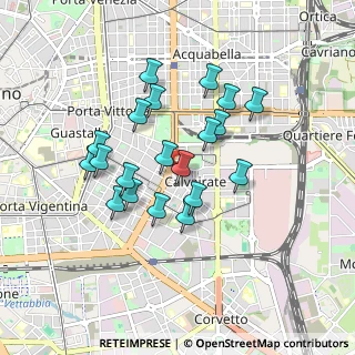Mappa Via Scipione Pistrucci, 20137 Milano MI, Italia (0.7545)
