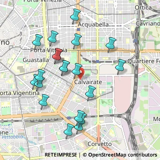 Mappa Via Scipione Pistrucci, 20137 Milano MI, Italia (1.05)