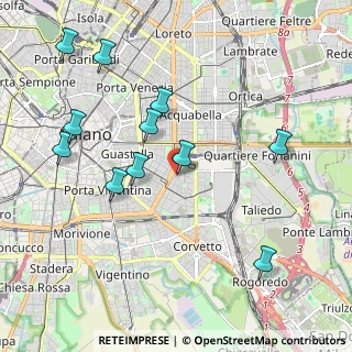 Mappa Via Filippino degli Organi, 20135 Milano MI, Italia (2.15545)