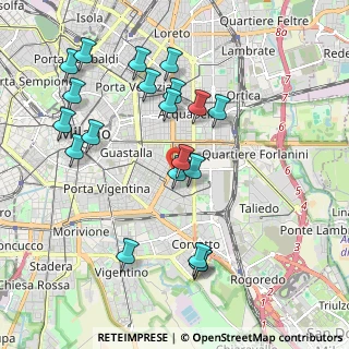 Mappa Via Filippino degli Organi, 20135 Milano MI, Italia (2.0805)