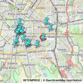 Mappa Via Scipione Pistrucci, 20137 Milano MI, Italia (2.116)