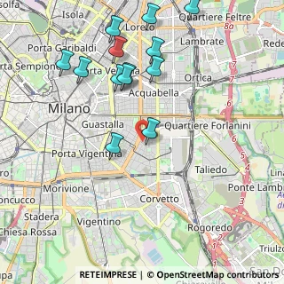 Mappa Via Scipione Pistrucci, 20137 Milano MI, Italia (2.23)