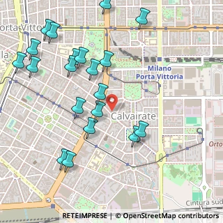 Mappa Via Filippino degli Organi, 20135 Milano MI, Italia (0.601)