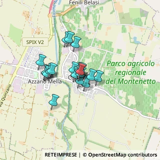Mappa Via Parrocchia, 25020 Capriano del Colle BS, Italia (0.5765)