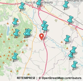 Mappa Via S. Gaetano, 36023 Longare VI, Italia (5.17067)