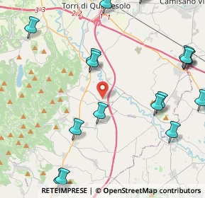 Mappa Via S. Gaetano, 36023 Longare VI, Italia (5.968)
