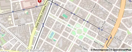 Mappa Mediolan
