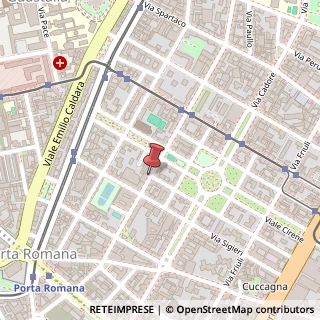 Mappa Via Giorgio Vasari,  26, 20135 Milano, Milano (Lombardia)