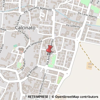 Mappa Via Antonio Gramsci, 22b, 25011 Calcinato, Brescia (Lombardia)