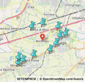 Mappa Via Papa Giovanni XXIII, 30034 Mira VE, Italia (1.95)