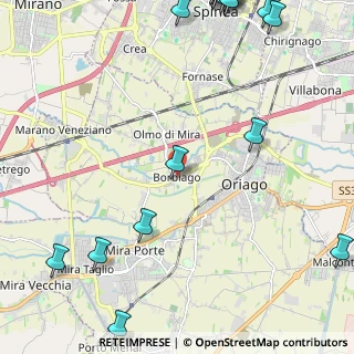 Mappa Via Papa Giovanni XXIII, 30034 Mira VE, Italia (3.6805)