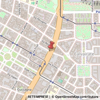 Mappa Viale umbria 18, 20135 Milano, Milano (Lombardia)