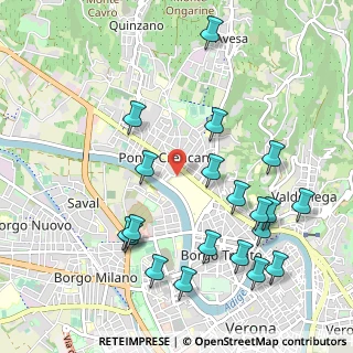 Mappa Via Monte Baldo, 37124 Verona VR, Italia (1.161)
