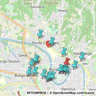 Mappa Via Monte Baldo, 37124 Verona VR, Italia (1.227)