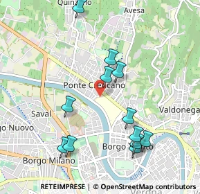 Mappa Via Monte Baldo, 37124 Verona VR, Italia (1.0175)