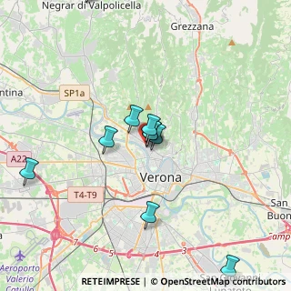 Mappa Via Monte Baldo, 37124 Verona VR, Italia (4.08091)
