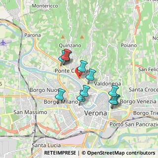 Mappa Via Monte Baldo, 37124 Verona VR, Italia (1.41636)