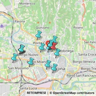 Mappa Via Monte Baldo, 37124 Verona VR, Italia (1.49882)