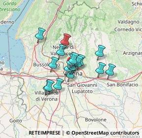 Mappa Via Monte Baldo, 37124 Verona VR, Italia (8.62353)