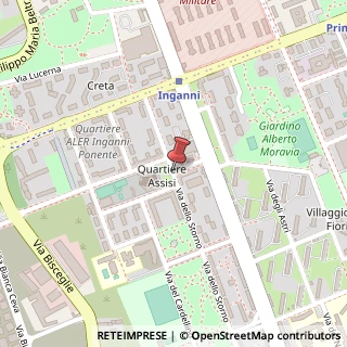 Mappa Piazza San Giovanni Battista alla Creta, 1, 20147 Milano, Milano (Lombardia)