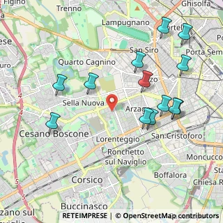 Mappa Piazza S. Giovanni Battista alla Creta, 20147 Milano MI, Italia (2.19769)
