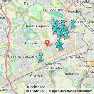 Mappa Piazza S. Giovanni Battista alla Creta, 20147 Milano MI, Italia (1.63)