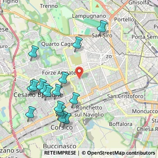 Mappa Piazza S. Giovanni Battista alla Creta, 20147 Milano MI, Italia (2.35688)