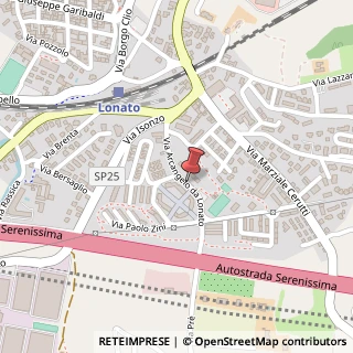 Mappa Via da lonato a., 25017 Lonato del Garda, Brescia (Lombardia)