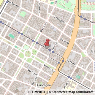 Mappa Via Comelico, 18, 20135 Milano, Milano (Lombardia)
