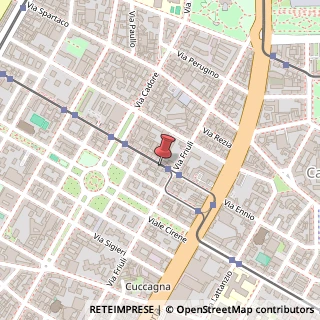Mappa Via Comelico, 22, 20135 Milano, Milano (Lombardia)