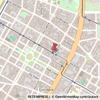 Mappa Via Comelico,  22, 20135 Milano, Milano (Lombardia)