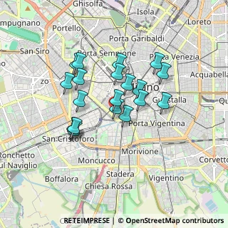 Mappa Via Galeazzo Alessi, 20123 Milano MI, Italia (1.41158)