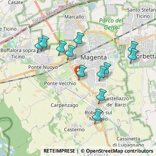 Mappa Corso Italia, 20013 Magenta MI, Italia (1.90167)