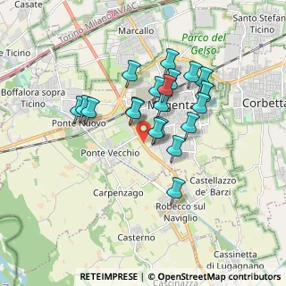 Mappa Corso Italia, 20013 Magenta MI, Italia (1.443)