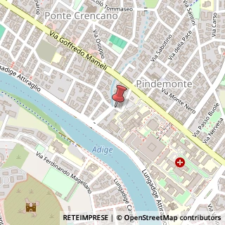 Mappa Via monte baldo 2/a, 37124 Verona, Verona (Veneto)