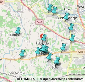 Mappa Via Cavecchie, 37060 Sona VR, Italia (1.965)