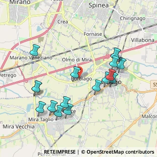 Mappa Via Giovanni XXIII, 30034 Mira VE, Italia (2.07824)