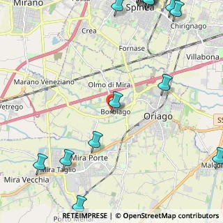 Mappa Via Giovanni XXIII, 30034 Mira VE, Italia (3.7005)