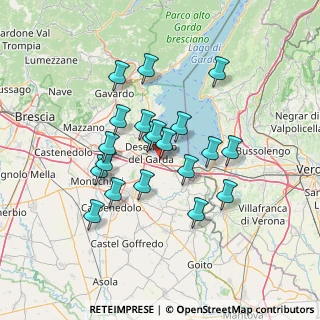 Mappa Via Durighello, 25010 Desenzano del Garda BS, Italia (11.6585)