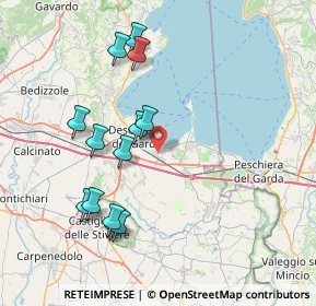 Mappa Via Durighello, 25010 Desenzano del Garda BS, Italia (7.74615)