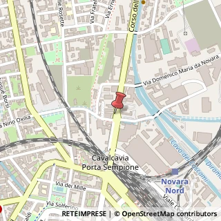 Mappa Corso della Vittoria, 23/F, 28100 Novara, Novara (Piemonte)