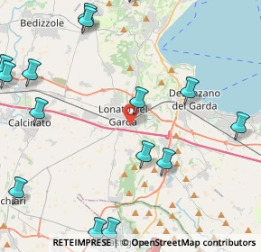 Mappa 25017 Lonato del Garda BS, Italia (6.4365)