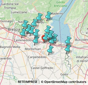 Mappa 25017 Lonato del Garda BS, Italia (10.24158)